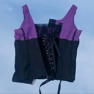 rare purple tripp nyc corset